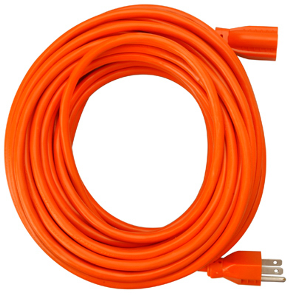 Master Electrician Extension Cord, 16/3, Orange, 50-Ft.