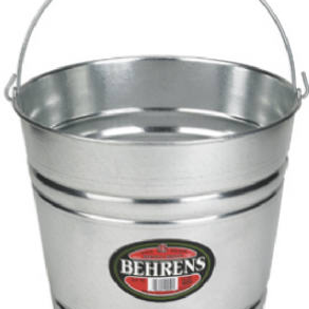 Behrens Galvanized Steel Water Pail, 14-Qt.