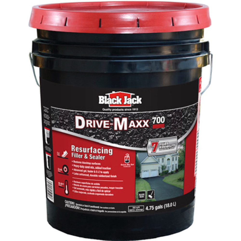 Black Jack Drive Maxx 700 No-Stir Driveway Filler/Sealer, 4.75-Gals.