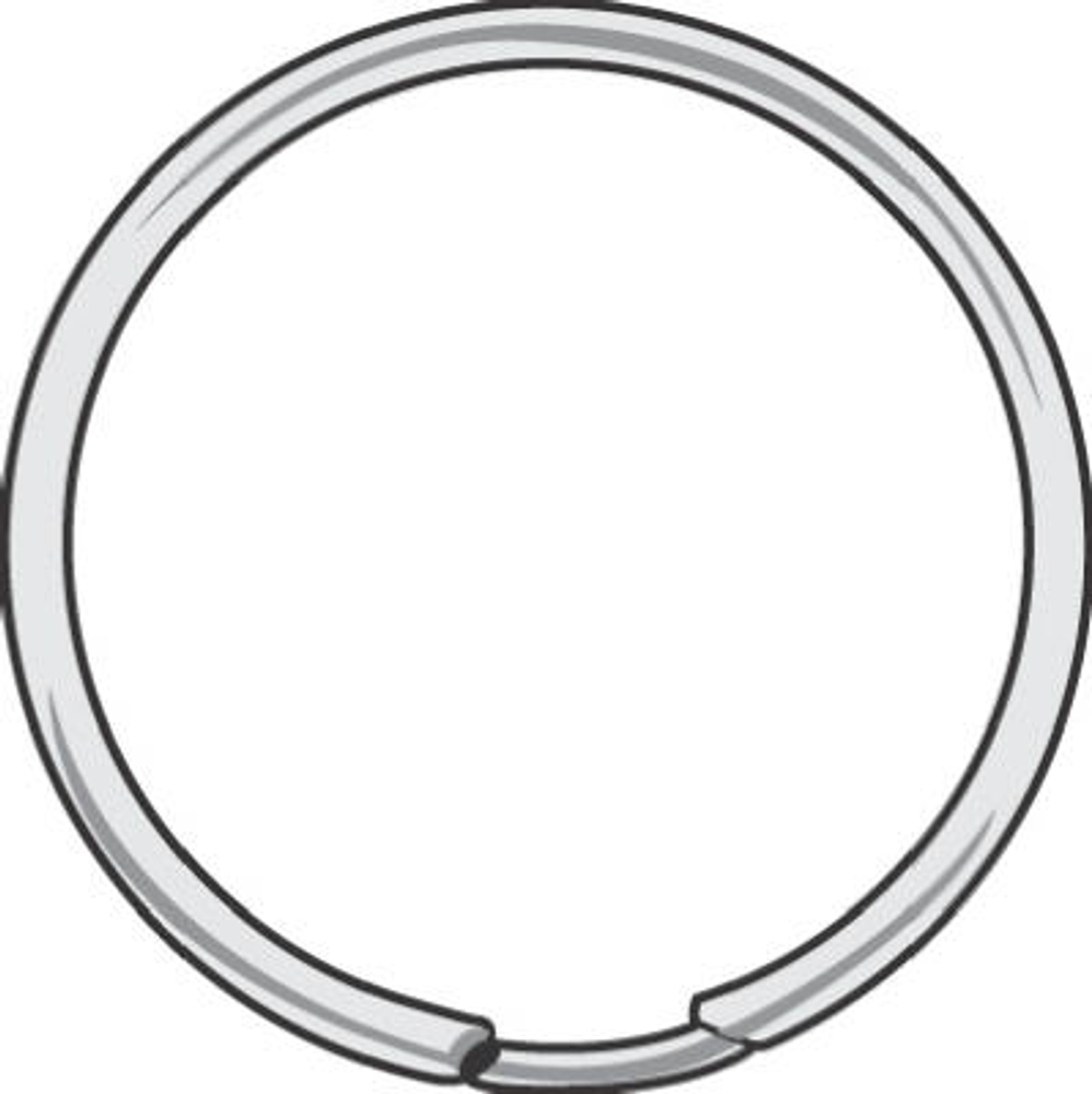Split Key Ring, 2-In.