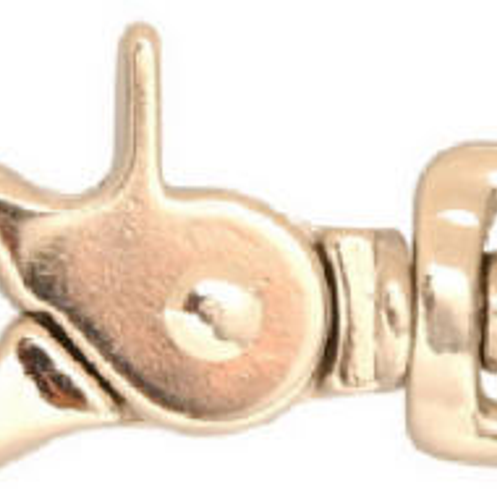 Die Cast Zinc with Nickel Finish Swivel Round Eye Bolt Snap, 1/2-In.