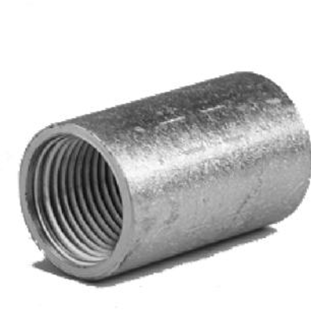Halex Rigid Conduit Coupling, Galvanized, 1/2-In.