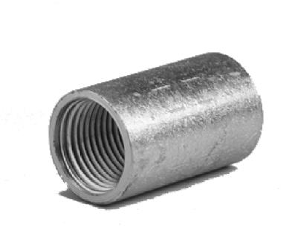 Halex Rigid Conduit Coupling, Galvanized, 1/2-In.