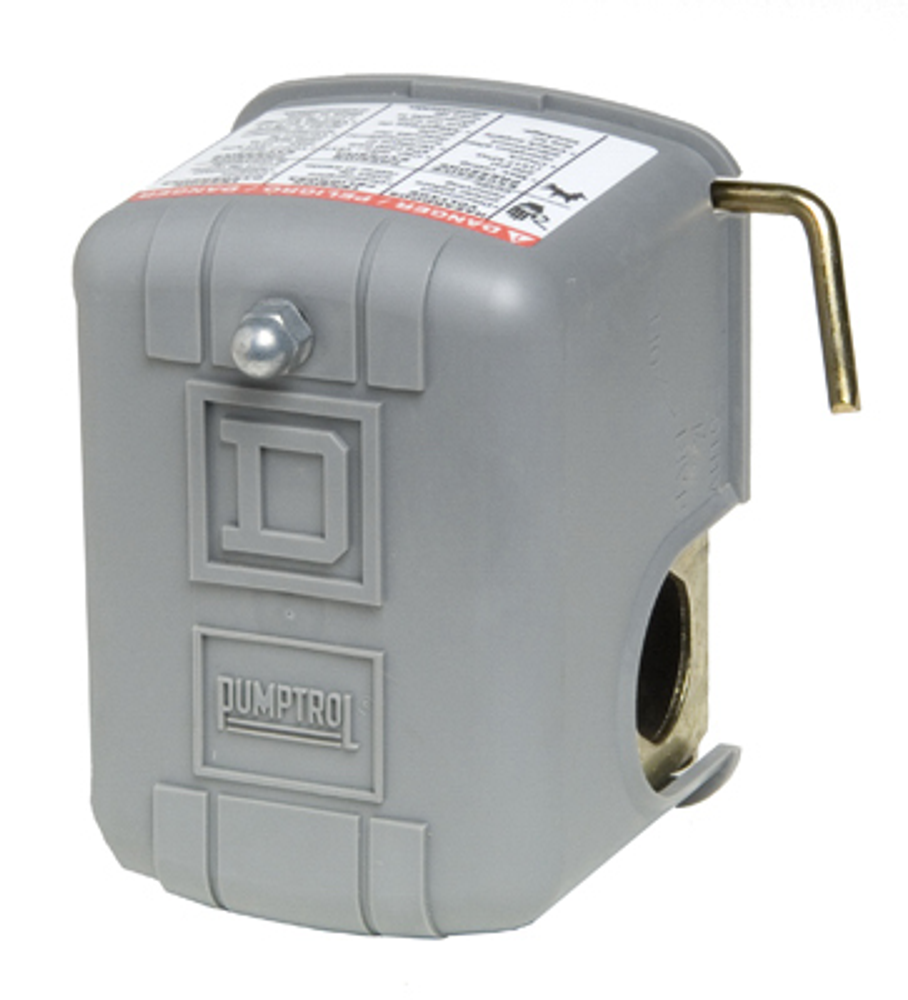 Square D Pressure Switch With Low Pressure Cut-Off For Electric Water Pump, 30/50 PSI