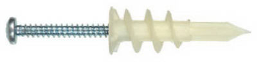Hillman EZ Ancor #8 Anchors with Screws, 2-Pk.