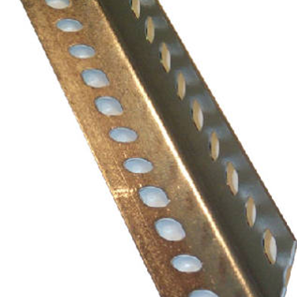 Offset Slotted Steel Angle, 14-Gauge, 2.25 x 1.5 x 72-In.
