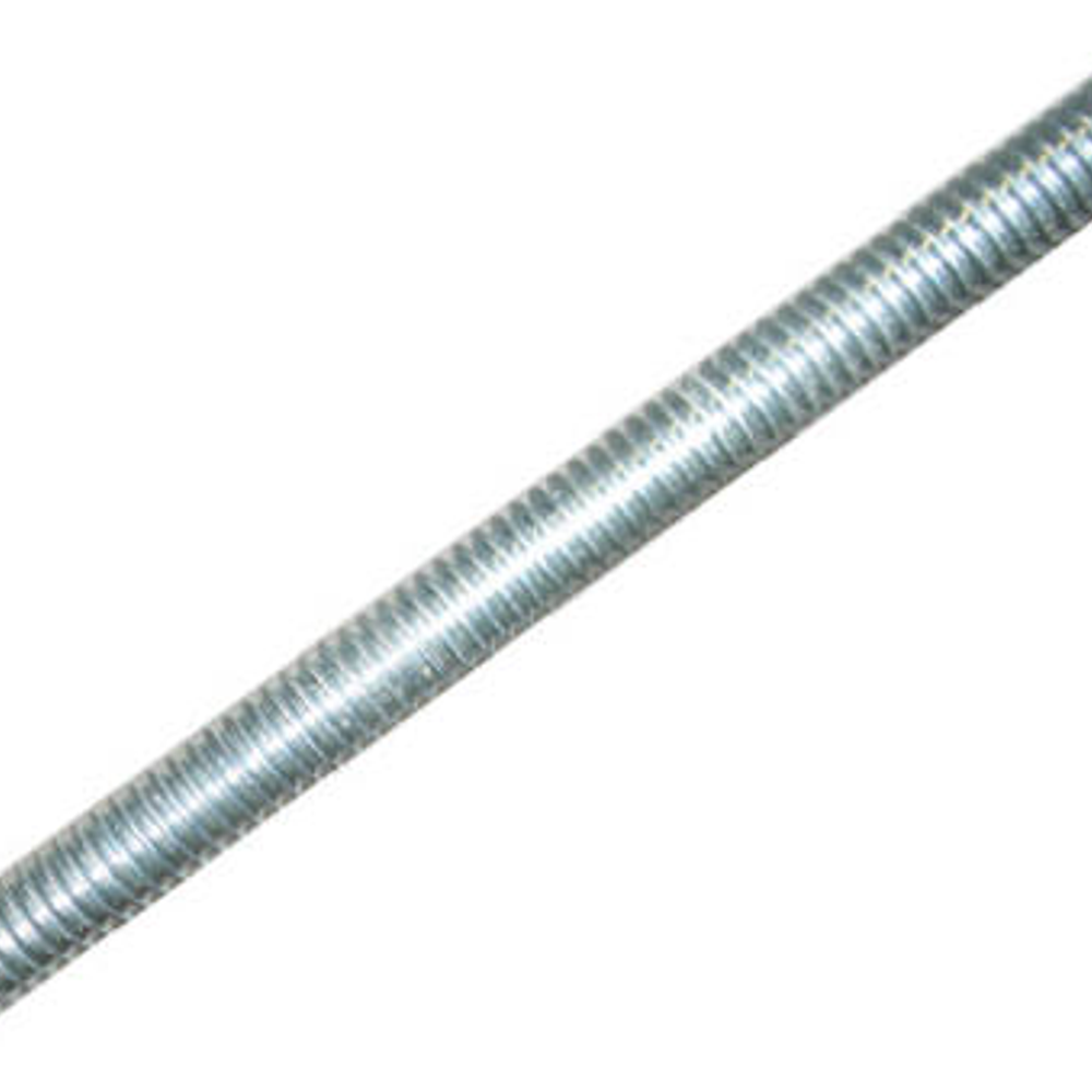 Threaded Stainless Steel Rod, 1/4-20 x 36-In.
