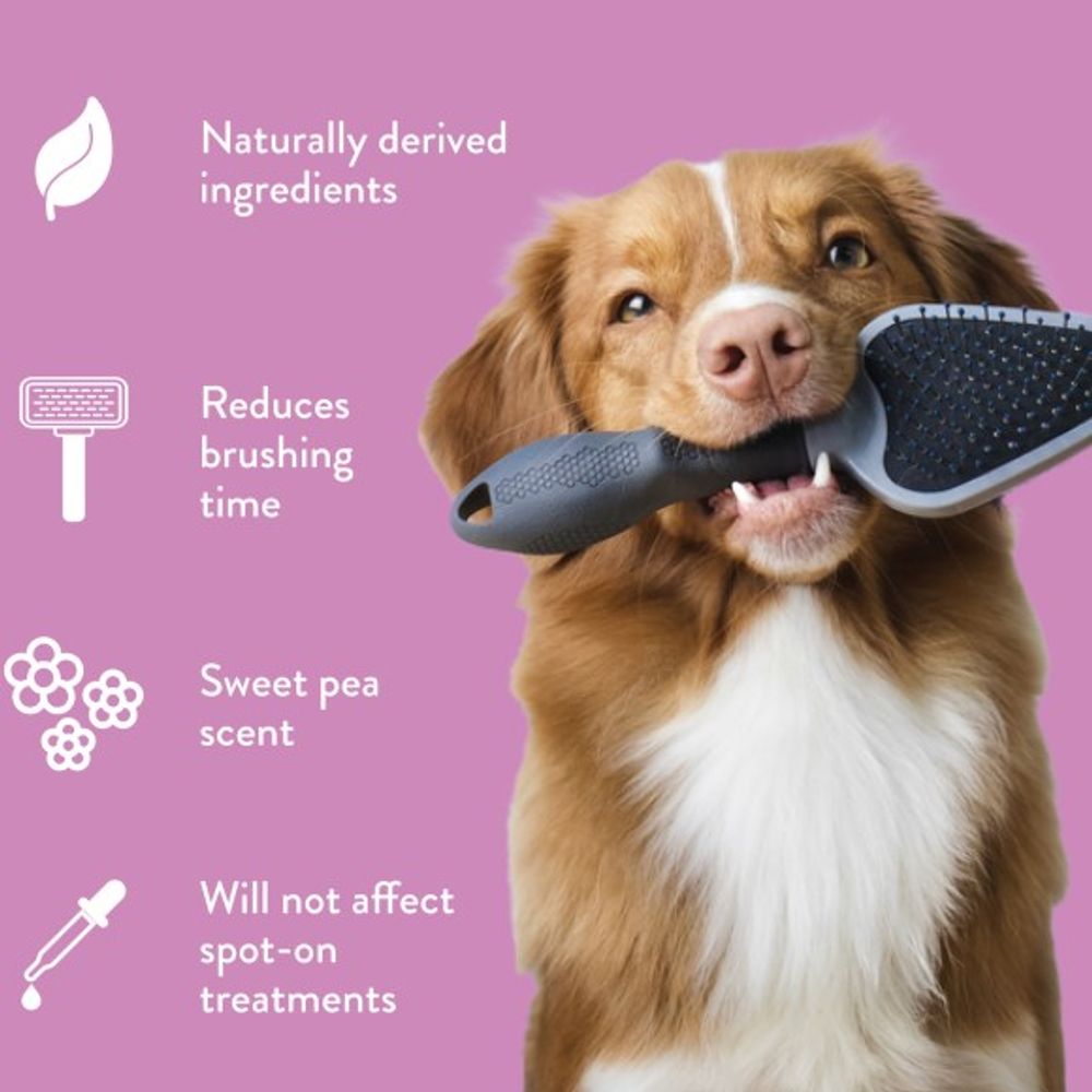 Tropiclean, Sweet Pea Tangle Remover Spray for Pets, 20 oz