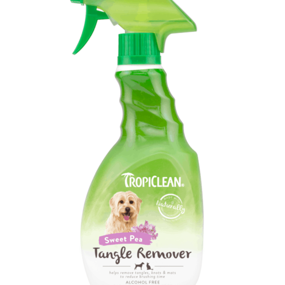 Tropiclean, Sweet Pea Tangle Remover Spray for Pets, 20 oz