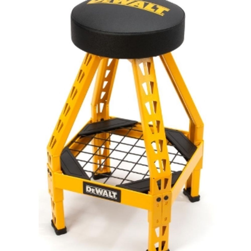 DeWalt Fixed Leg Swiveling Shop Stool