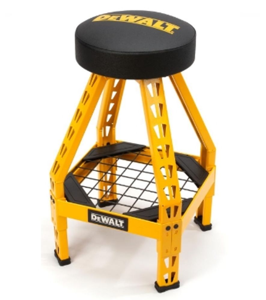 DeWalt Fixed Leg Swiveling Shop Stool