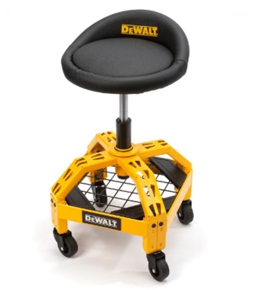 DeWalt Adjustable, Rolling Shop Stool