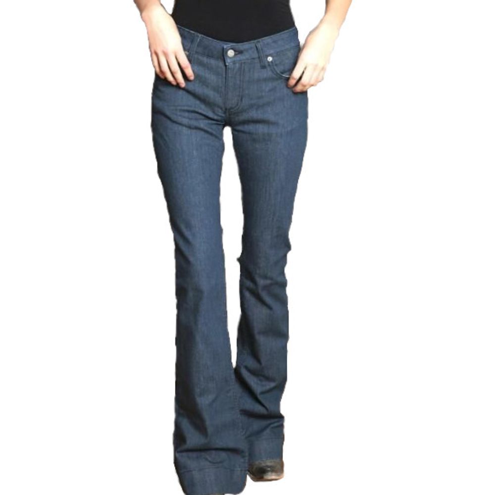 Kimes Ranch, Ladies' Lola Mid Rise Trouser Denim