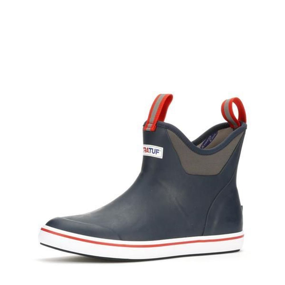 XTRATUF, Men's 6" Navy Ankle Deck Boots, 22733