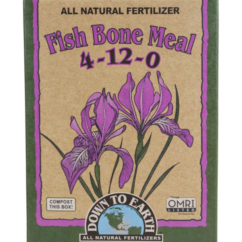 Down to Earth Premium, Fish Bone Meal Fertilizer, 5 lb