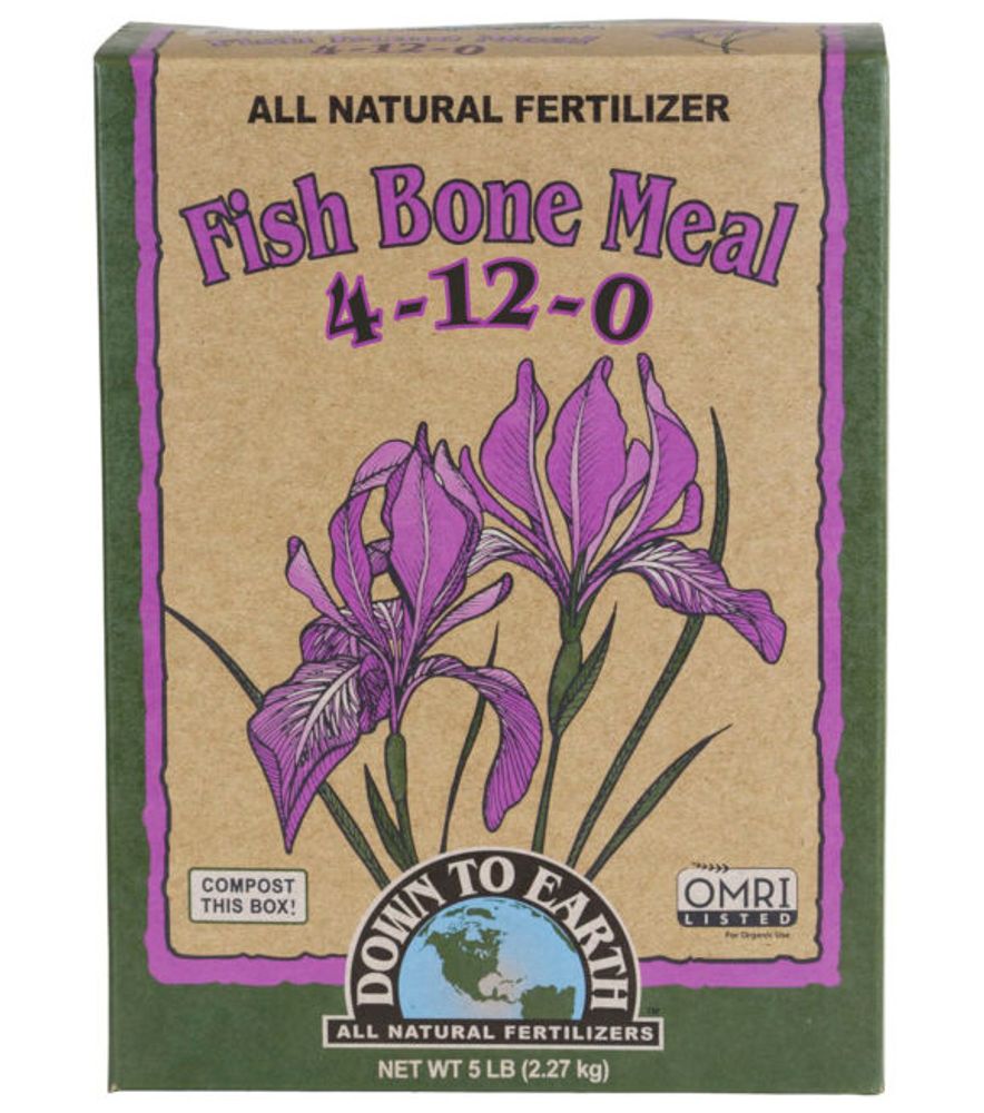 Down to Earth Premium, Fish Bone Meal Fertilizer, 5 lb