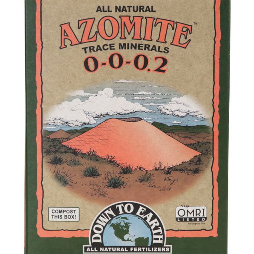 Down to Earth, Premium Azomite Trace Mineral Powder, 5 lb