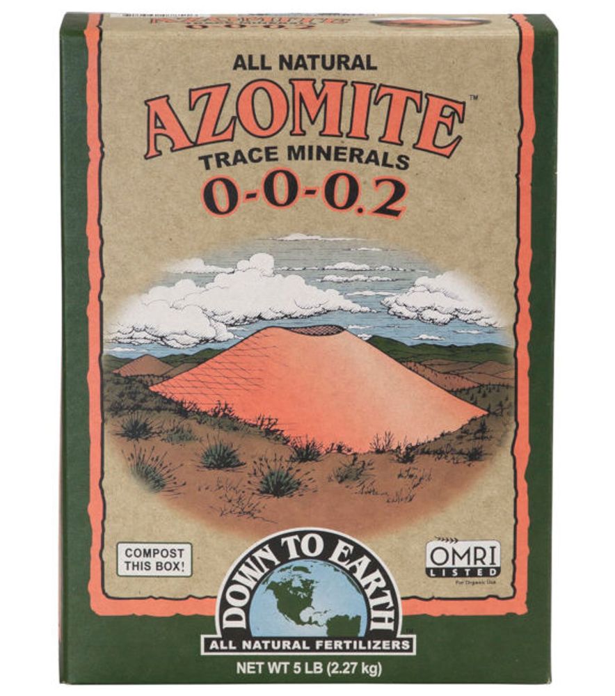 Down to Earth, Premium Azomite Trace Mineral Powder, 5 lb