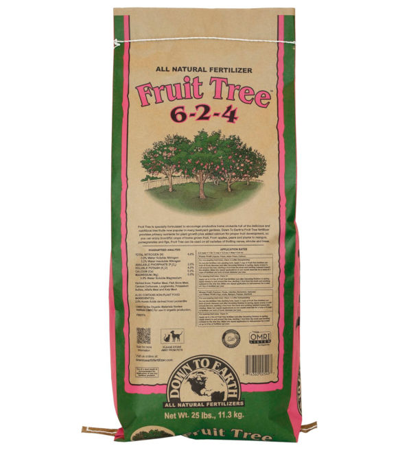 Down to Earth Fruit Tree Fertilizer Mix
