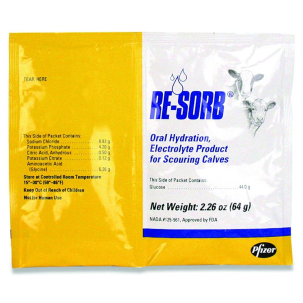 RE-SORB ELECTROLYTE PACK, 2.26 OZ.