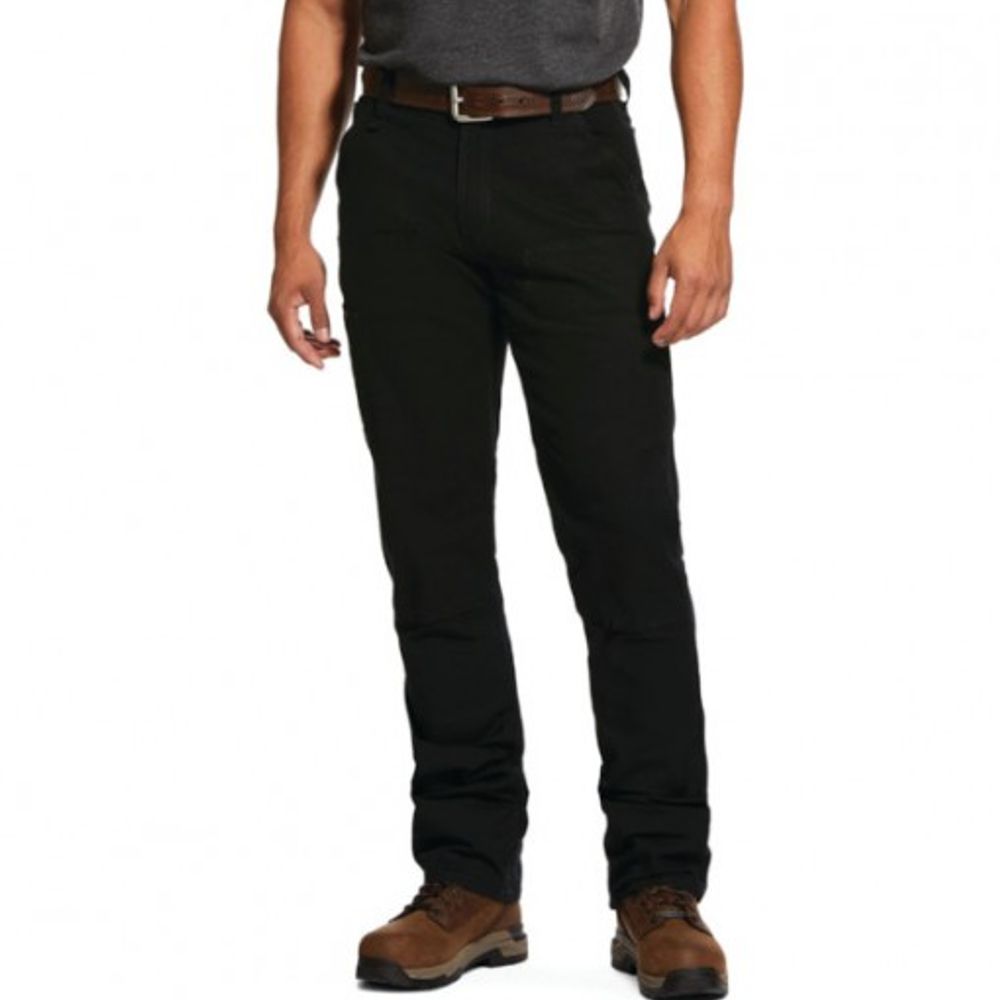 Ariat, Rebar M4 Low Rise DuraStretch Made Tough Double Front Stackable Straight Leg Pant, 10030231