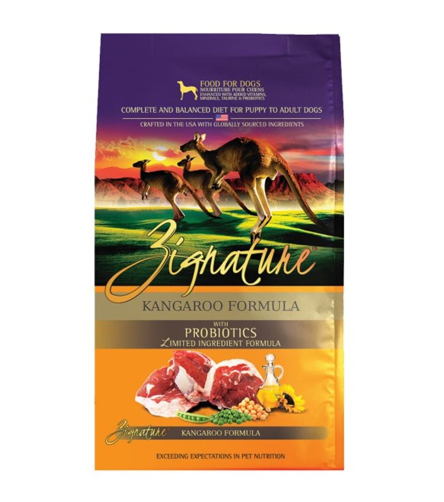 Zignature, Kangaroo Formula Dry Dog Food