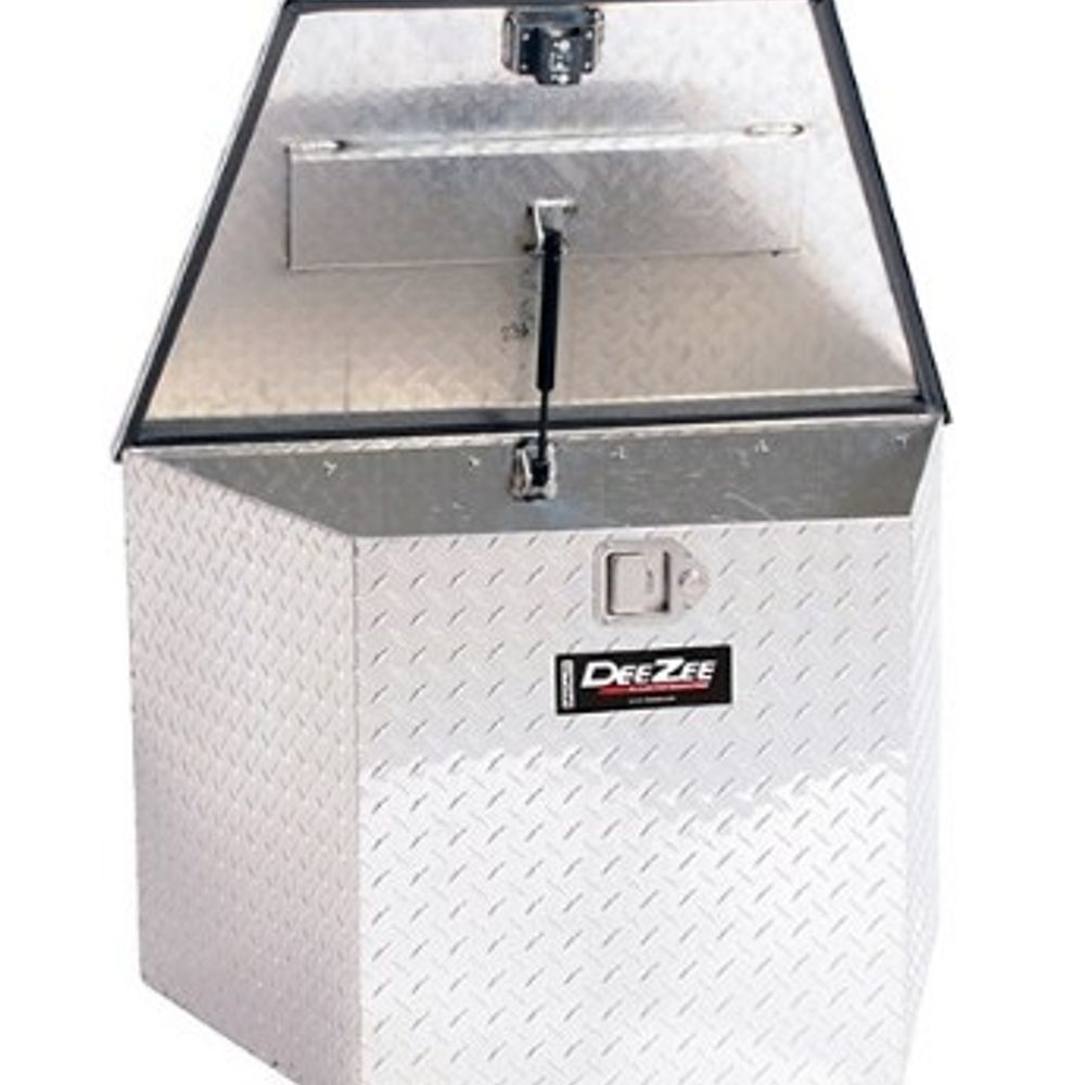 DeeZee Triangle Tool box for Trailer Tongues.