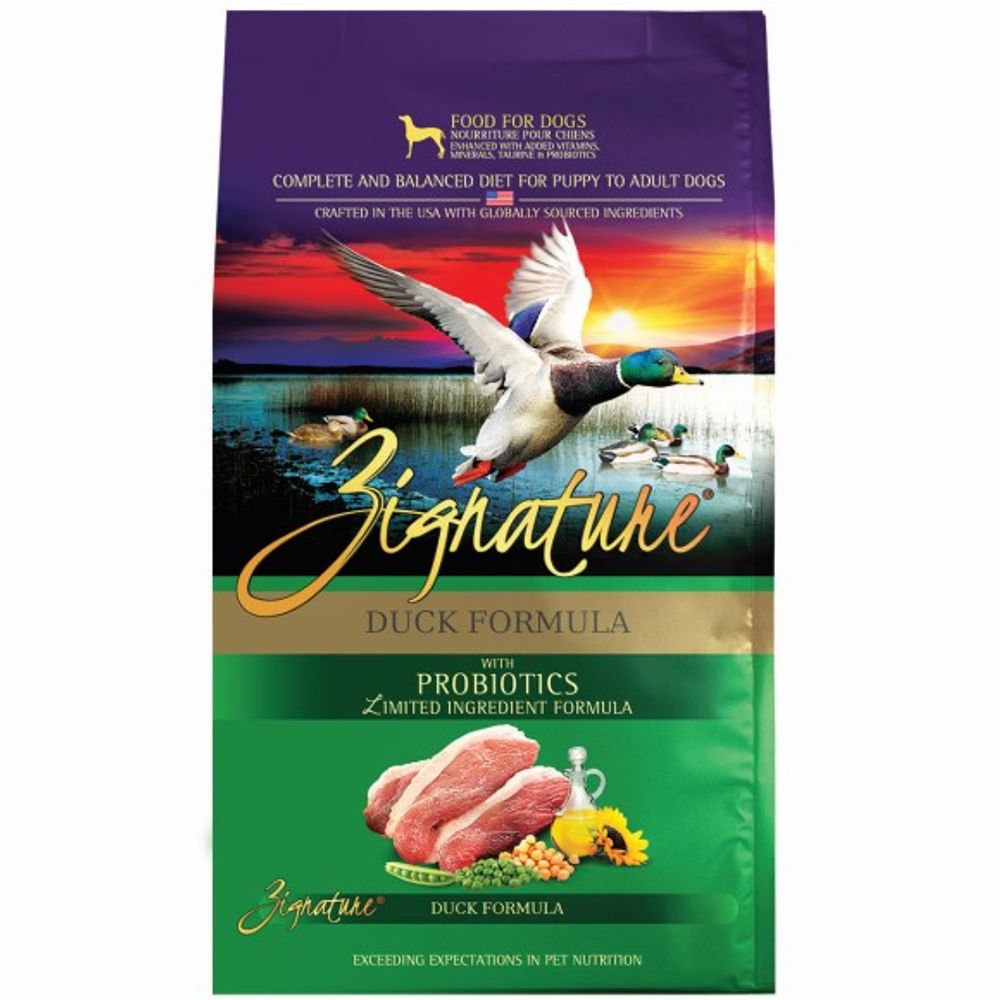 Zignature, Duck Formula Dry Dog Food