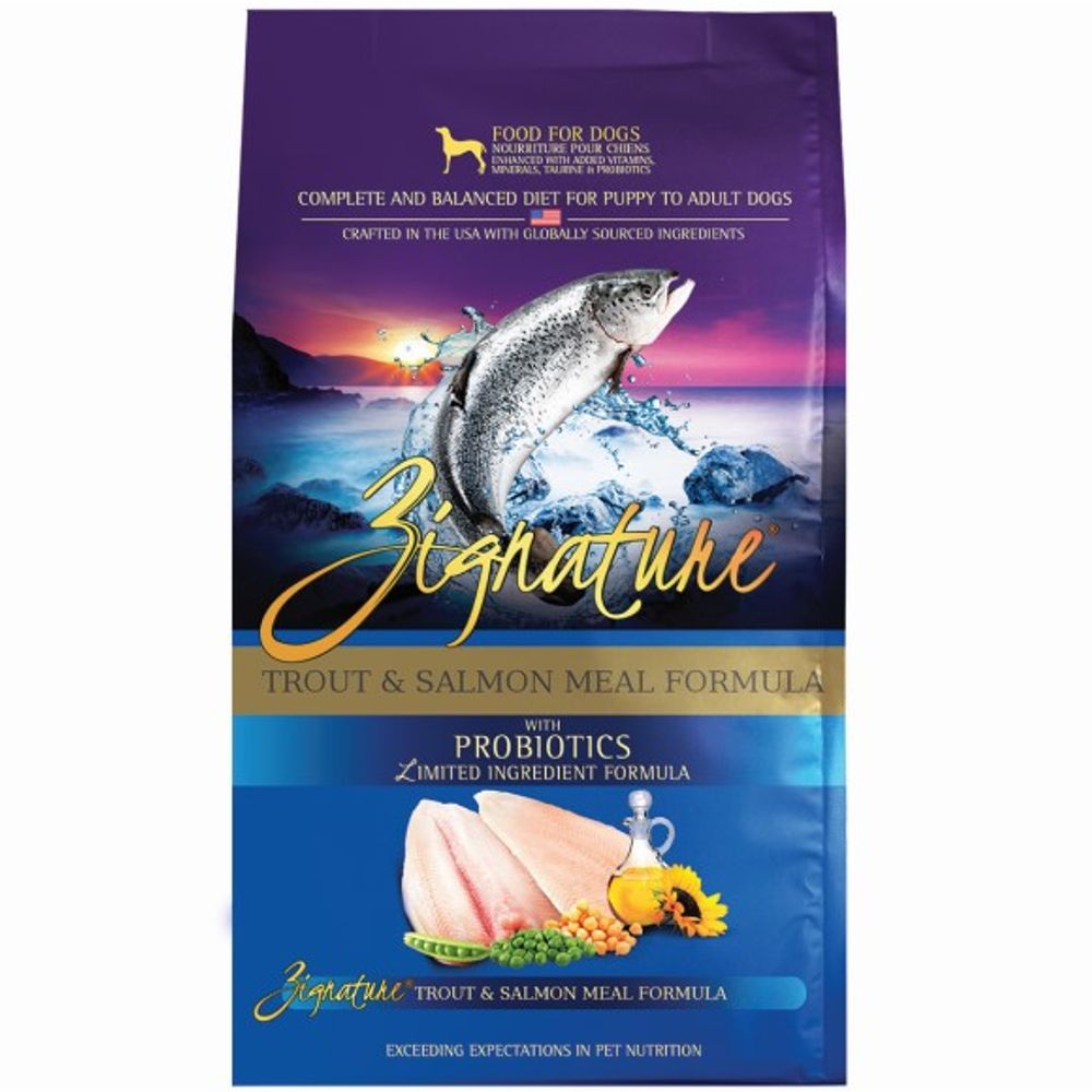 Zignature, Trout and Salmon Formula Dry Dog Food