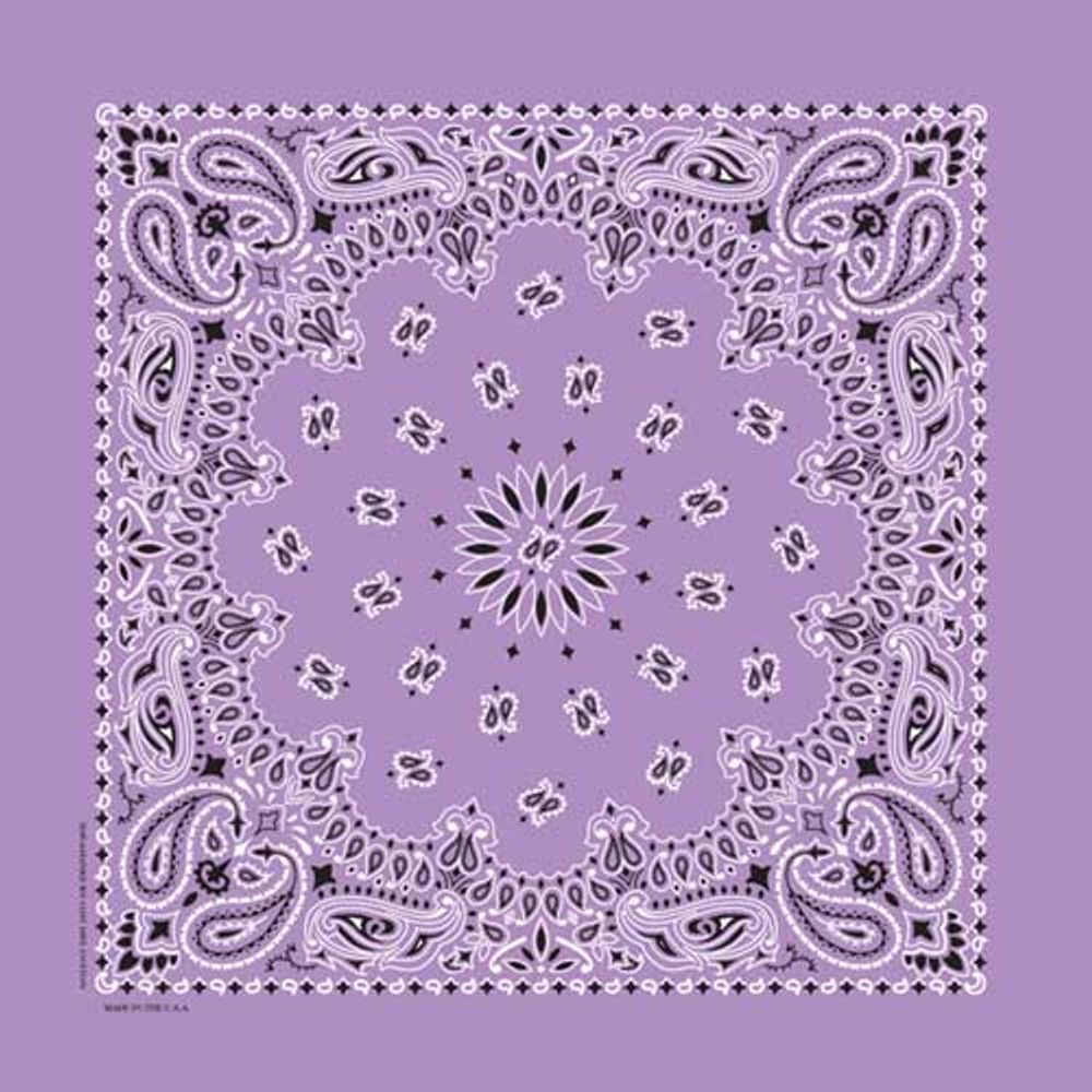 Traditional Paisley Bandana, Multiple Colors