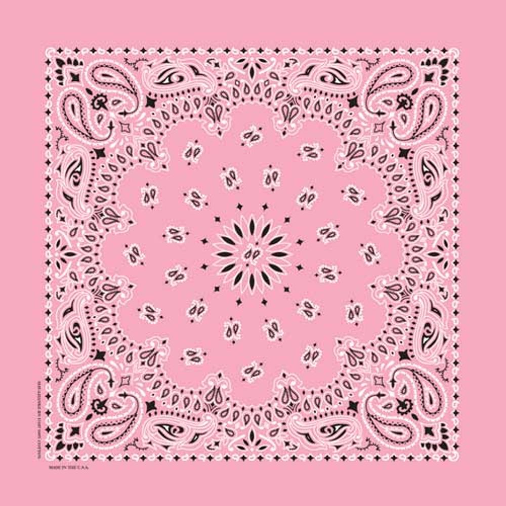 Traditional Paisley Bandana, Multiple Colors