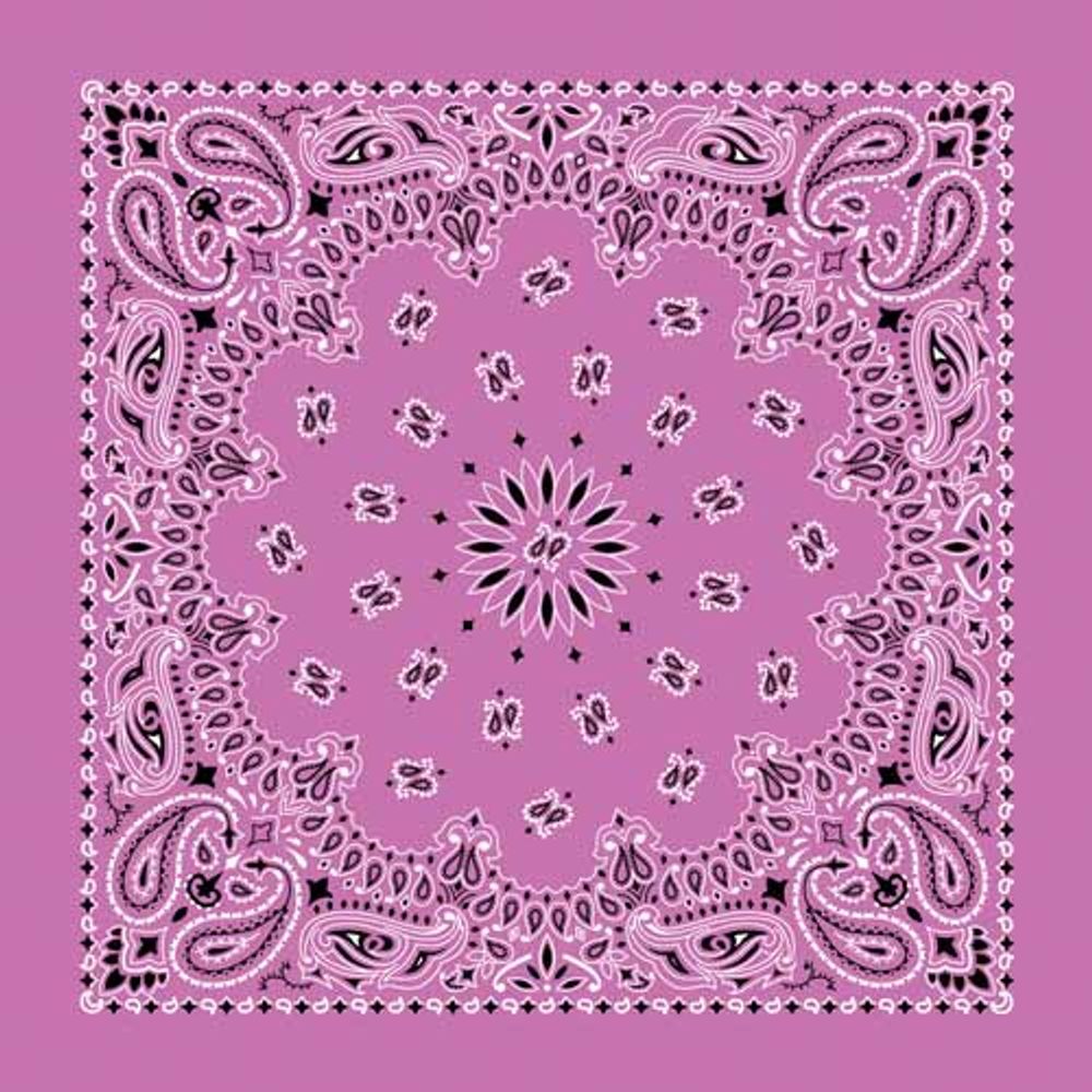 Traditional Paisley Bandana, Multiple Colors