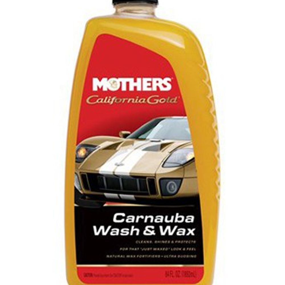 Mothers California Gold Carnuba Wash & Wax, 64 oz.