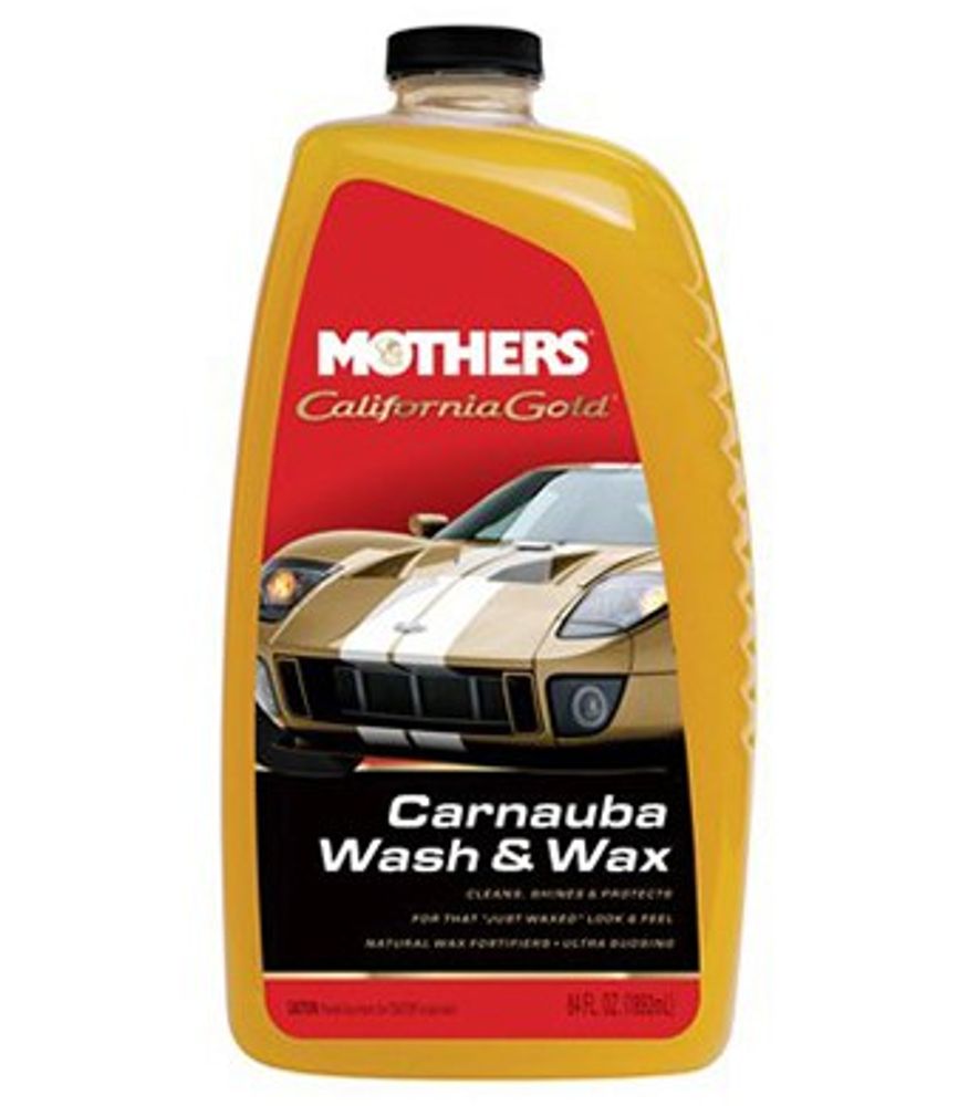 Mothers California Gold Carnuba Wash & Wax, 64 oz.