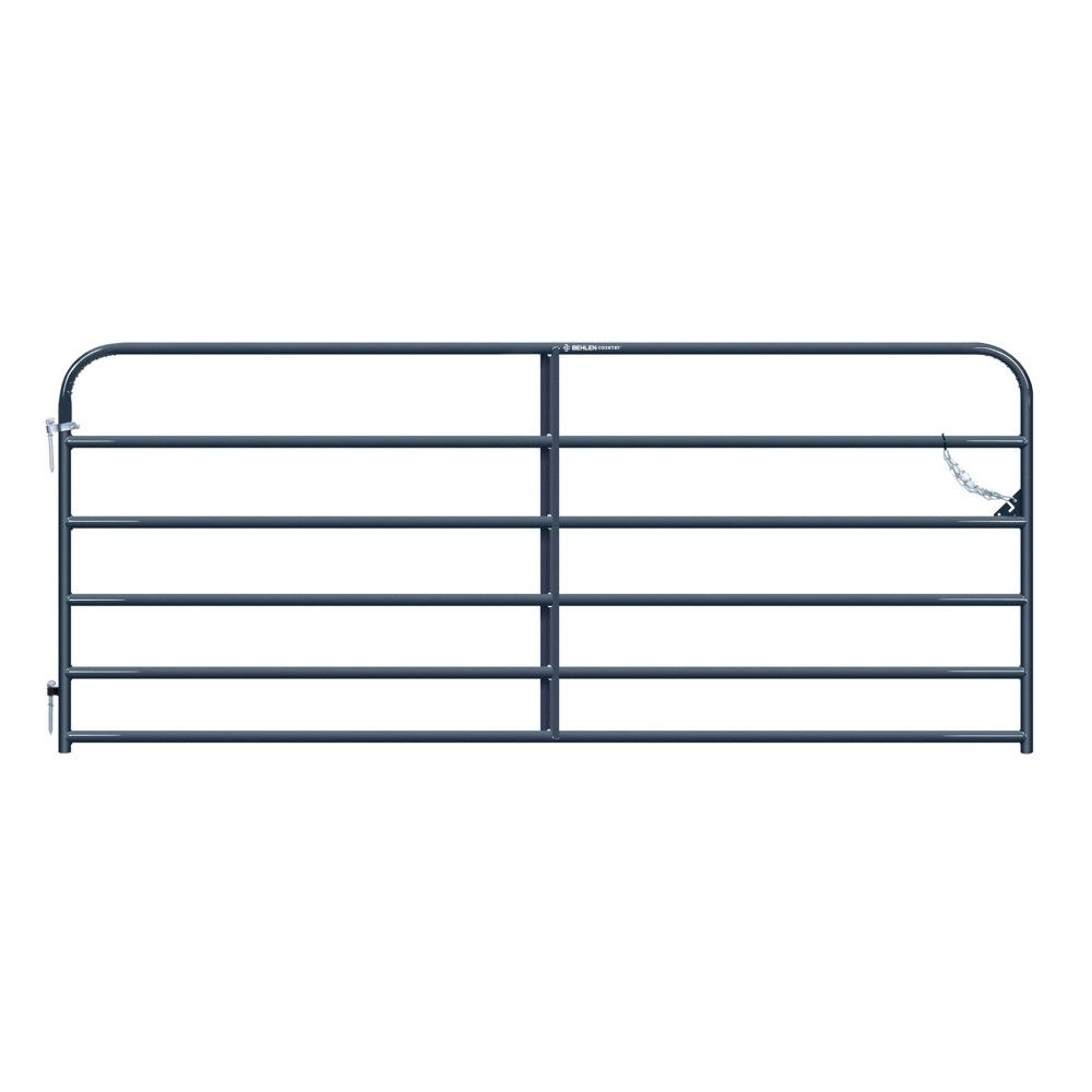 Behlen, 10' Gray Heritage Round Corner Gate