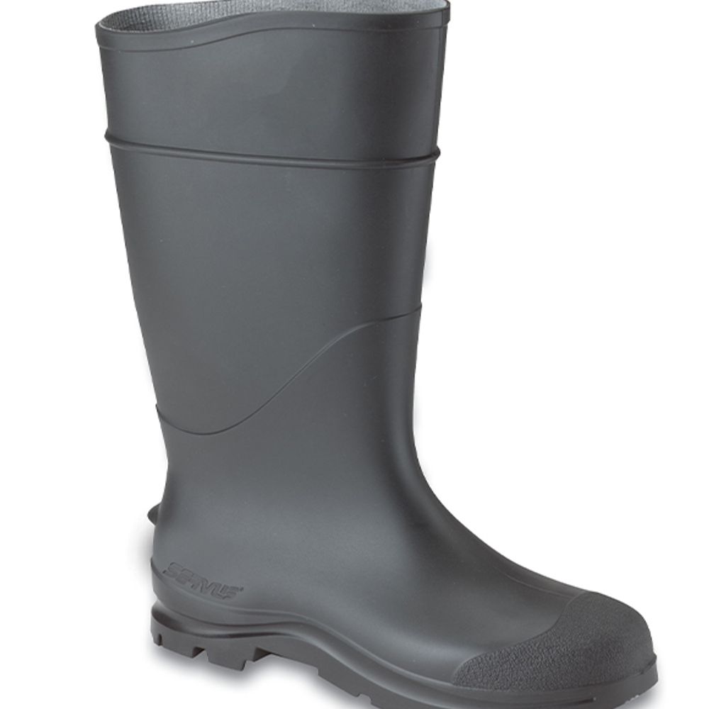 Black Waterproof PVC Boots, 18822