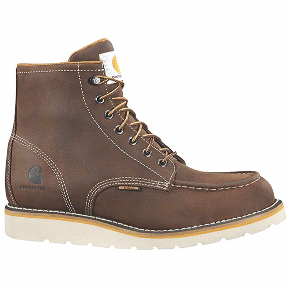 Carhartt, Men's 6" Steel Toe Waterproof Wedge Work Boot, CMW6295