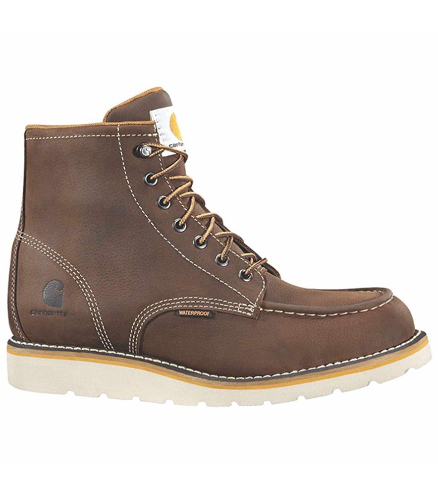 Carhartt, Men's 6" Steel Toe Waterproof Wedge Work Boot, CMW6295