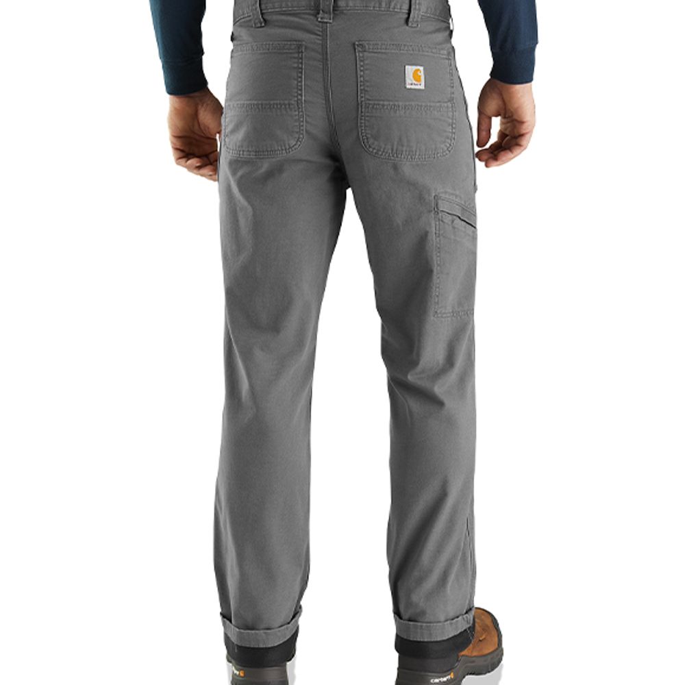 Carhartt, Men's Flannel Lined Rugged Flex Rigby Dungaree, 103342