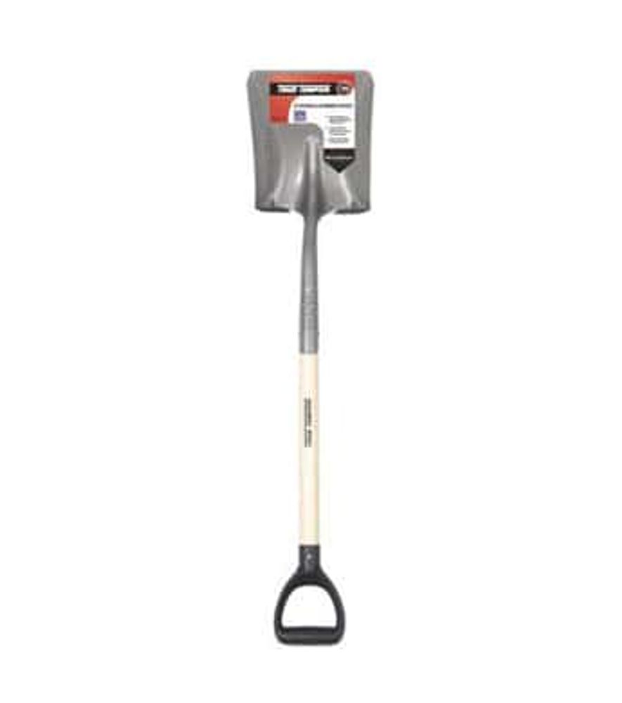 Green Thumb Square Point Scooping Shovel with D-Style Handle