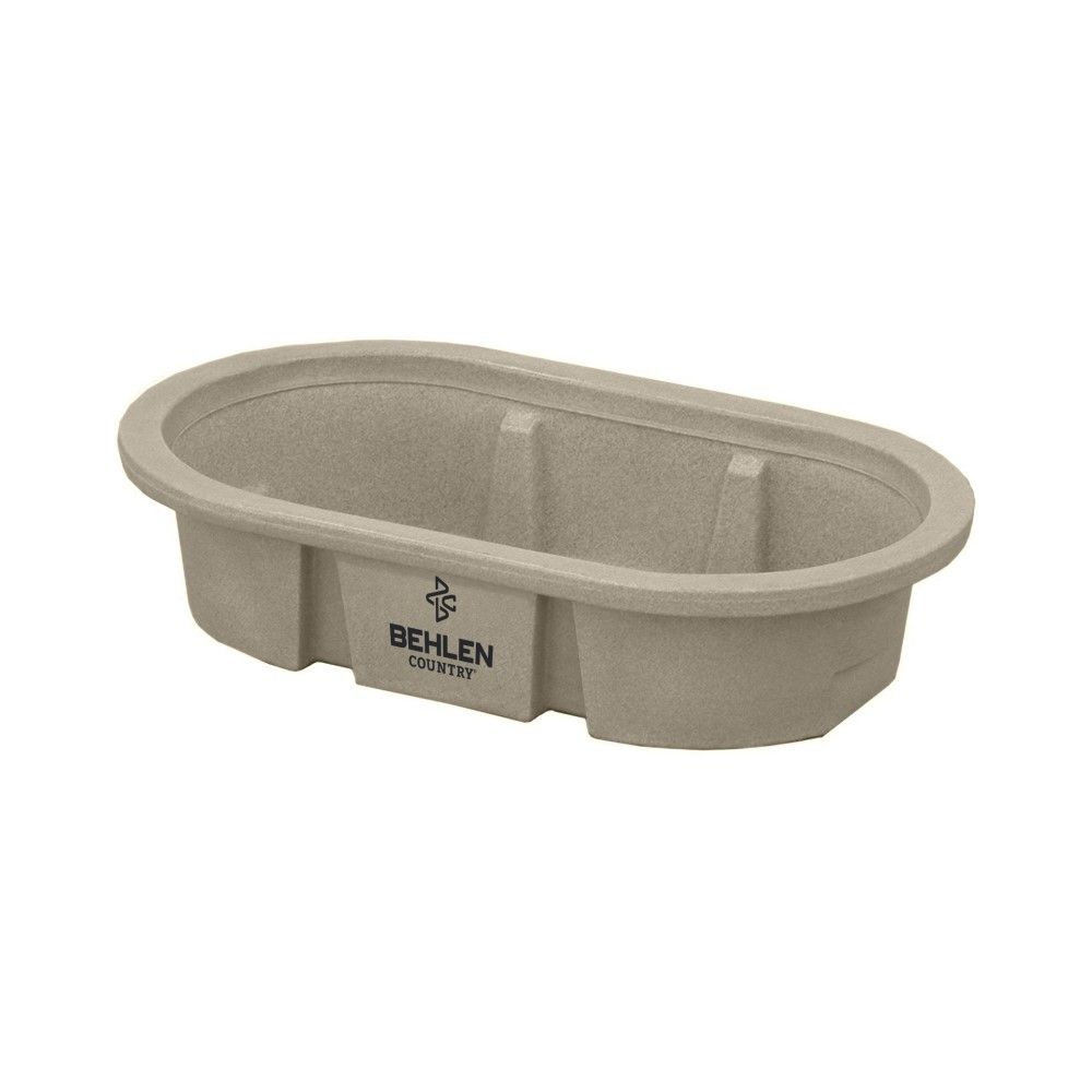 Behlen, 2' x 1' x 4' Farm Flex Oval Tank, 50 gal