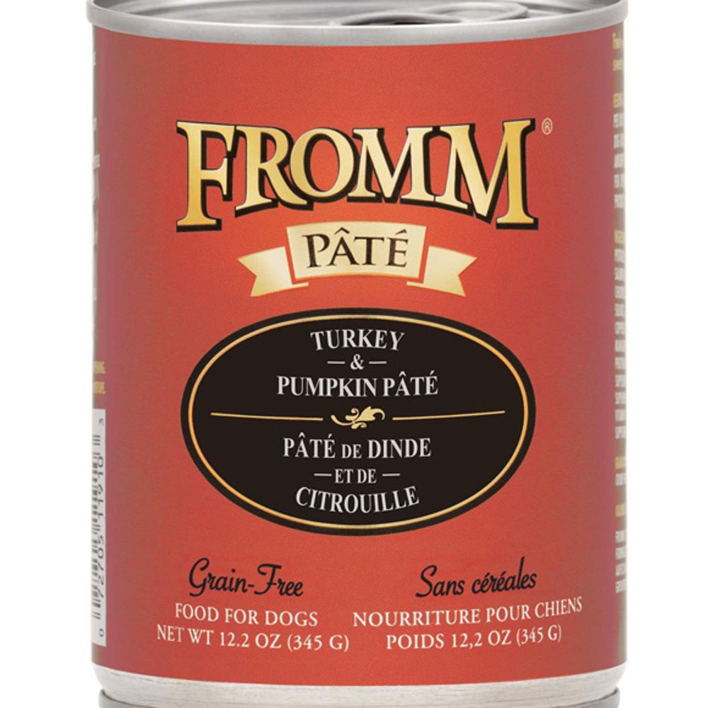 Fromm, Turkey & Pumpkin Canned Dog Food, 12.2 oz