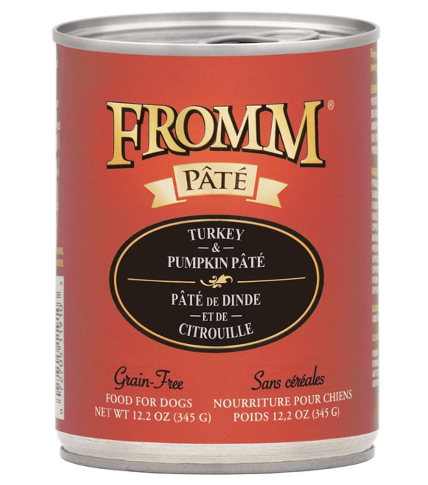 Fromm, Turkey & Pumpkin Canned Dog Food, 12.2 oz