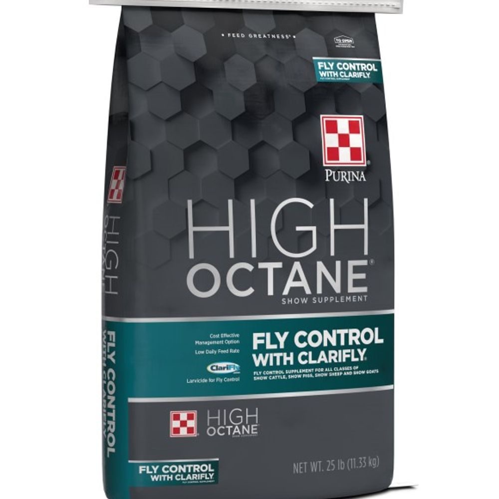 Purina, High Octane Fly Control Supplement with ClariFly, 25 lb