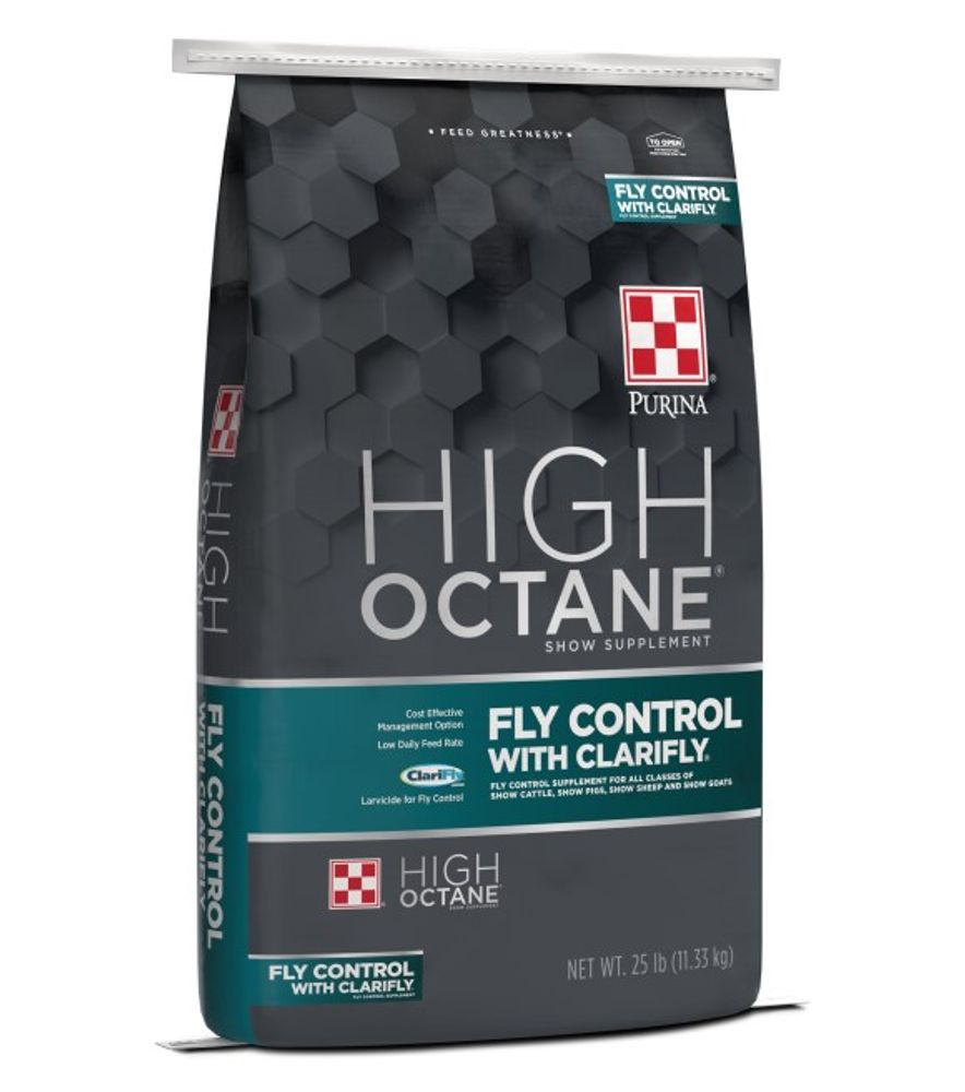 Purina, High Octane Fly Control Supplement with ClariFly, 25 lb