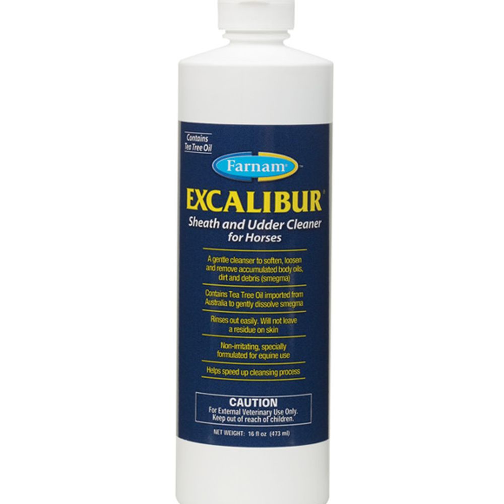 Excalibur Sheath and Udder Cleaner for Horses, 16 oz.