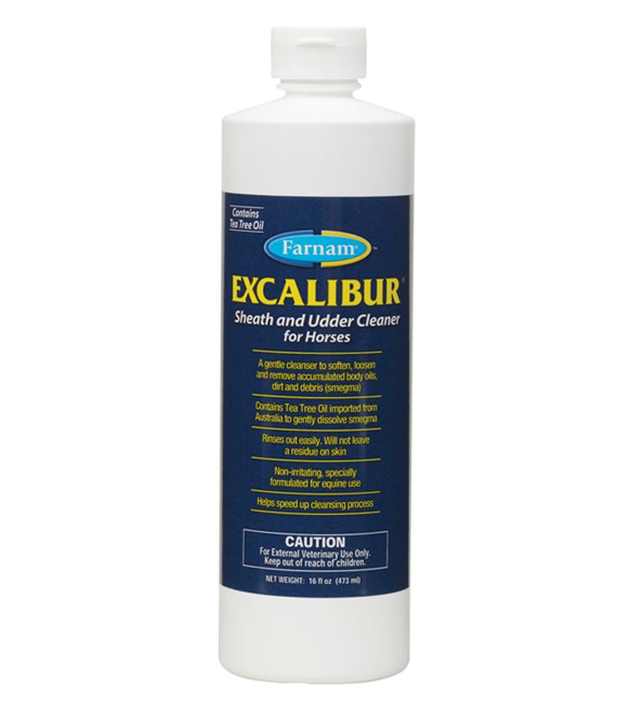 Excalibur Sheath and Udder Cleaner for Horses, 16 oz.