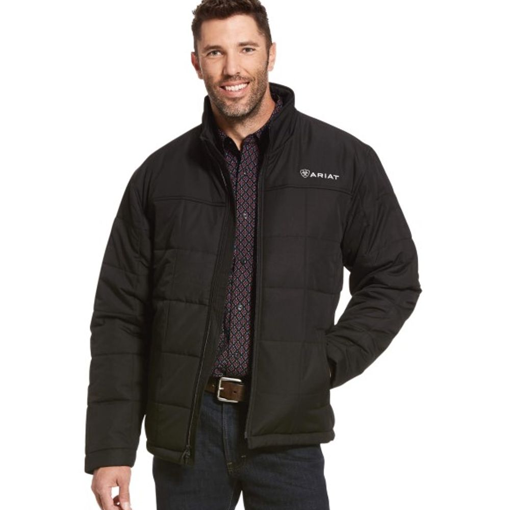 Ariat, Men's Black Crius Insulated Jacket, 10028355