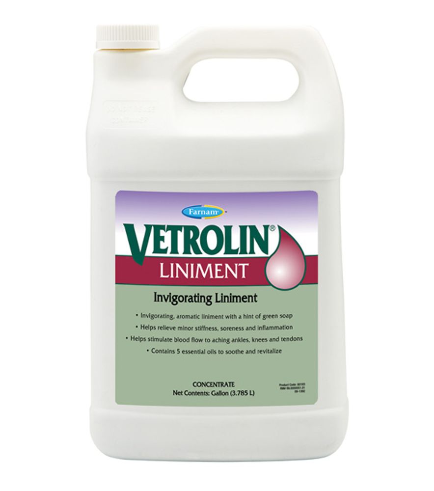 Farnam Vetrolin Liniment Refill, 1 gallon
