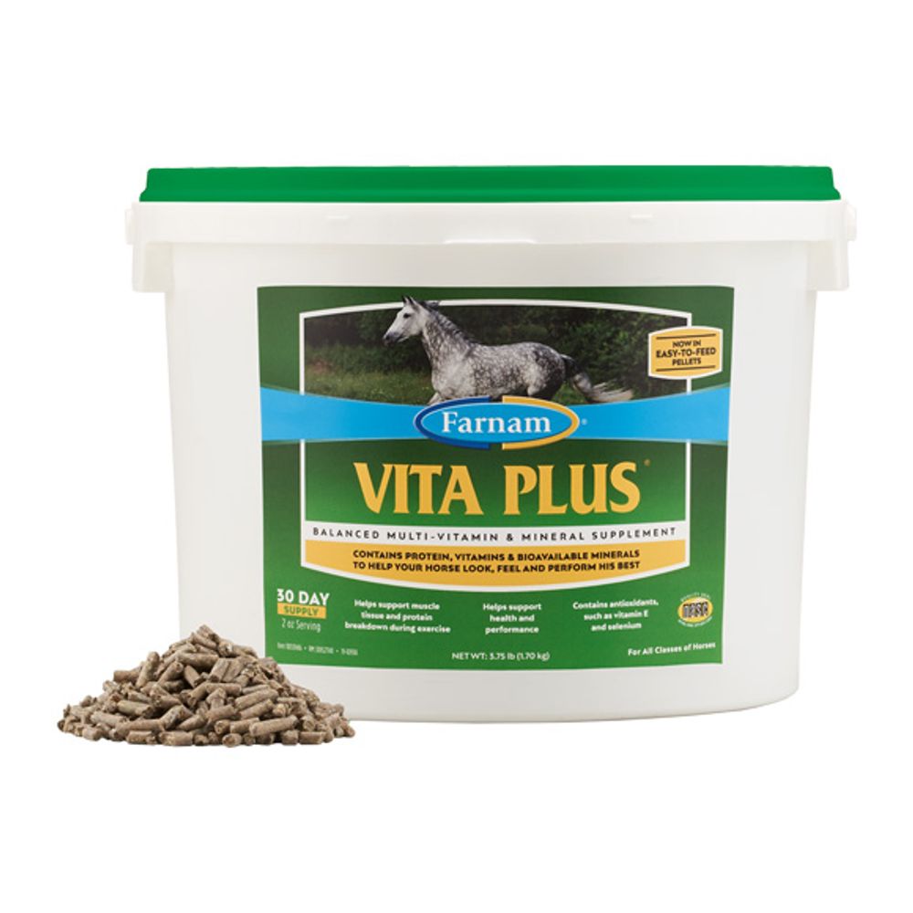 Farnam Vita Plus Balanced Multi-Vitamin & Mineral Supplement, 3.75 lb.